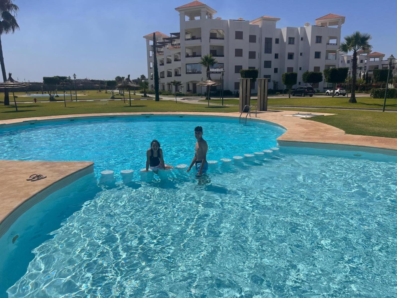 Appartement Pied Dans L Eau A Residence Beralmar Asilah Kültér fotó